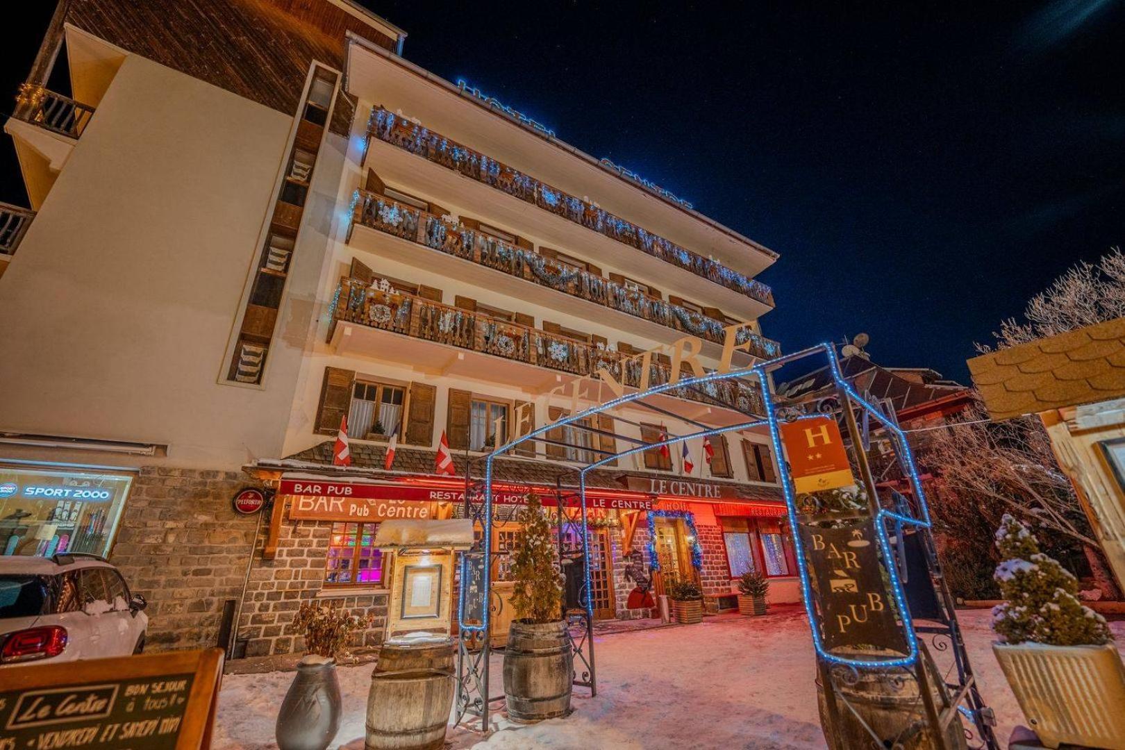Hôtel du Centre Valloire Exterior foto